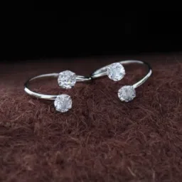 zeello Adjustable Toe Ring For Women, Traditional Bichiya for Girls, Birthday and Anniversary Gift for Wife image 2