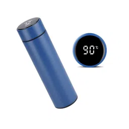 ZEELPETAL Blue Single Stainless Steel Solid Water Bottle-picture-7