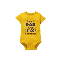 Zeezeezoo Infant Kids My Dad Can Fix Anything Printed Pure Cotton Bodysuit-picture-36