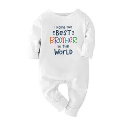 Zeezeezoo Kids Unisex Typography Printed Cotton Rompers-picture-14