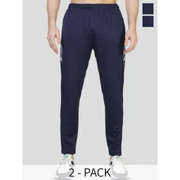 ZEFFIT Men Pack Of 2 Printed Mid Rise Track Pants-picture-17