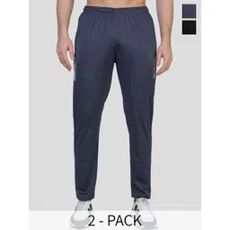ZEFFIT Men Pack Of 2 Printed Mid Rise Track Pants-picture-33