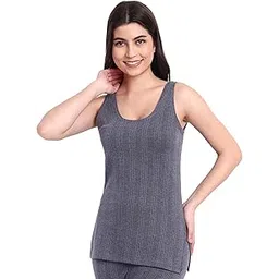 zeffit Winter Thermal Top for Women | Sleeveless Thermal | Women Theraml Top Set | Winter Wear | Cotton Blend Thermal | Innerwear Bodywarmer |-picture-17