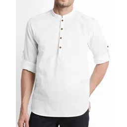 ZELINCO Men Thread Work Kurta-picture-11