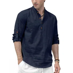 ZELINCO Men Thread Work Kurta-picture-26