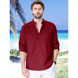 ZELINCO Men Thread Work Kurta-picture-17