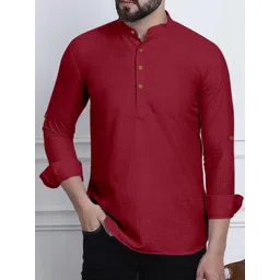 ZELINCO Men Thread Work Kurta-picture-10