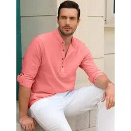 ZELINCO Men Thread Work Kurta-picture-36