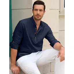 ZELINCO Men Thread Work Kurta-picture-37