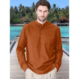 ZELINCO Men Thread Work Kurta image 3