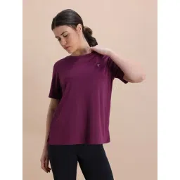 Zelocity By Zivame Purple Relaxed Fit Sports T-Shirt-picture-38