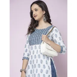 Zenava by Myntra Print Cotton Top-image-0