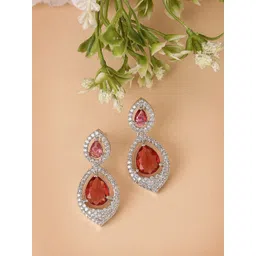 ZENEME Teardrop Shaped Drop Earrings-picture-40