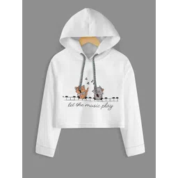 ZENWREN Girls Printed Cotton Hooded Sweatshirt-picture-37