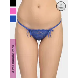 ZERJAMA Women Black Briefs-picture-40