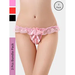 ZERJAMA Women Pink Briefs-picture-30