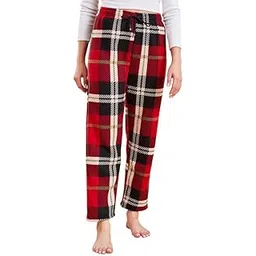 zerokaata Striped Winter Pajama For Women Warm | Soft Fleece Pajama For Winter-picture-20