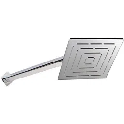 Zesta Amaze 4x4 inch Stainless Steel Silver Ultra Slim Rain Shower Head with 9 inch Arm-picture-34