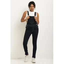 zeston Women Blue Dungaree-picture-42