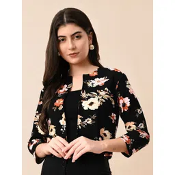 ZEUGEN Printed Open Front Shrug-picture-13