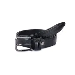 ZEVORA Men Textured Leather Belt image 3