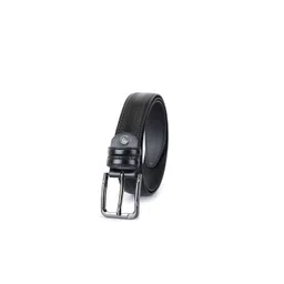 ZEVORA Men Textured Leather Belt image 2