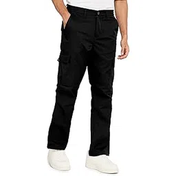 zeyo men Cargo Elastic Waist Band Cargo Pants for Men 5895-picture-11