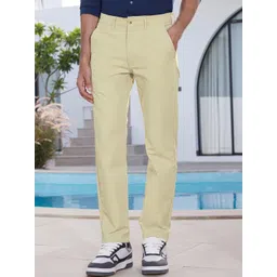 Zeyo Men Men Relaxed Chinos Trousers-picture-38