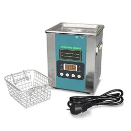 Zhart 2L Stainless Steel Silver &a; Green Digital Ultrasonic Cleaner Sterilizer Machine, ZU-607-picture-18