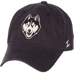 zhats Zephyr Connecticut Huskies Scholarship Relaxed Fit Dad Cap - NCAA, UCONN Adjustable One Size Navy Blue Baseball Hat-picture-28