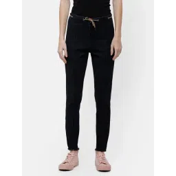 ZHEIA Blue Cotton Skinny Fit Jeans-picture-24