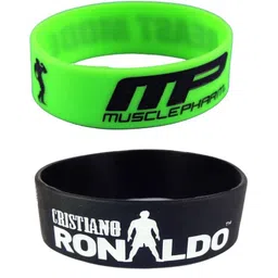 zhosy combo of 2 ronaldo beastmode Men Wrist Band-picture-24