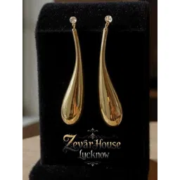 Zhouse Gold-Plated Metal Earrings-picture-16