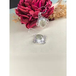 Zhupuk Geometric Drop Earrings-image-0