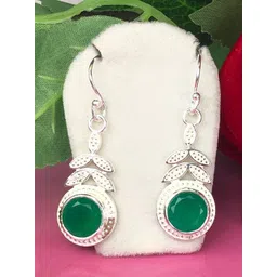 Zhupuk Geometric Drop Earrings-image-10