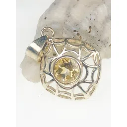 Zhupuk Unisex Silver-Plated Geometric Pendant-image-41