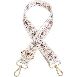 zibuyu Wide Shoulder Strap for Bags Fashion Print Shoulder Strap with Golden Buckles 48-140cm Adjustable Replacement Shoulder Strap for Bags, Crossbody Bag, Sling Bag, Shoulder Bag, Tote, Handbag-picture-52