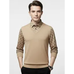 ZIKARAA Men Colourblocked Sweatshirt-picture-30