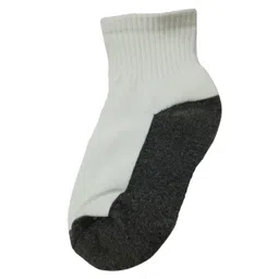 zikku AHC Cozy Comfort 100% Cotton Ankle-Length Kids Socks Thick Base for All-Day Wear & Happy Feet (6-9 Years) (White Grey)-picture-13