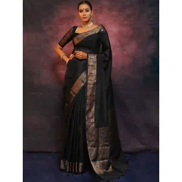 ZILVIRA Zari  Banarasi Saree-picture-18