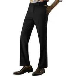 zimist Men's Classic Bootcut Trouser Pant-picture-24