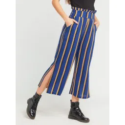 Zink London Blue Striped Pants-picture-28