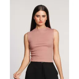 Zink London Pink Cotton Top-picture-35