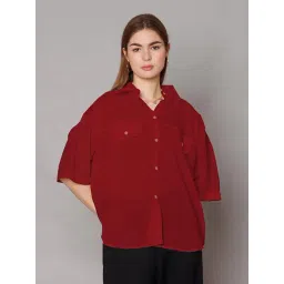 Zink London Red Striped Shirt-picture-20