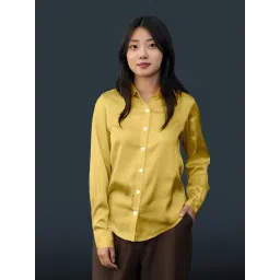Zink London Yellow Regular Fit Shirt-picture-37