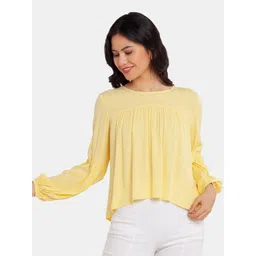 Zink London Yellow Solid Top-picture-32
