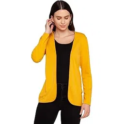 zink london Yellow Solid Women's Shrug-picture-38