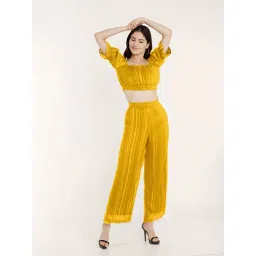 Zink London Yellow Striped Co-Ord Set-picture-18