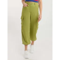 zink london zink Z Green High Rise Pants-picture-39
