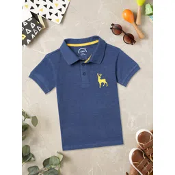 ZION Boys Polo Collar Cotton Bio Finish T-shirt-picture-36